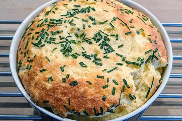 Veg Cheese Soufflé